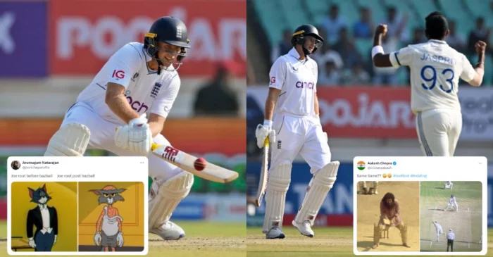 IND vs ENG: Twitter mocks Joe Root after his weird dismissal against Jasprit Bumrah in Rajkot Test