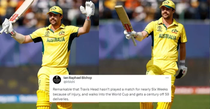 World Cup 2023: Netizens react as Travis Head hits a stunning comeback century during AUS vs NZ clash